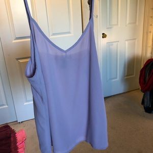 Light purple tank top
